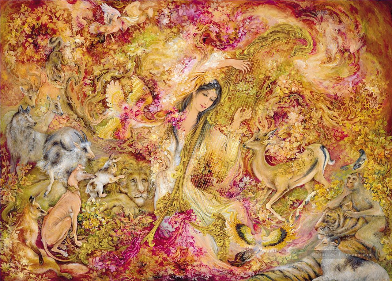 MF miniatures contes de fées 16 Peintures à l'huile